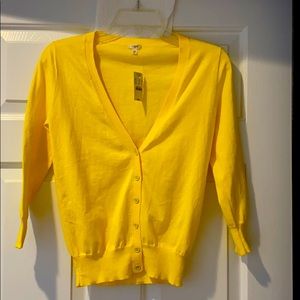J Crew Cardigan, size XSmall, new with tags